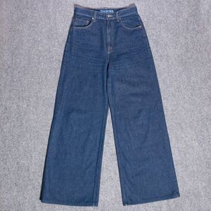 Mother SNACKS Funnel Sneak Wide Leg High Rise Cold Brew Jeans Flare Women's 26